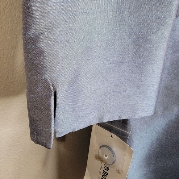 David's Bridal Nwt three-quarter sleeve shantung short jacket dress motb 18 - Picture 14 of 15